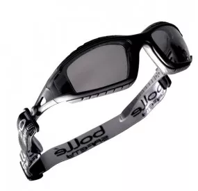 Lunettes Masque Bollé Safety RUSH+ oculaires fumés soleil branches rouges kit mousse et bandeau élastique verres anti buée PLATINUM protection sport Lunettes Masque Bollé Safety RUSH+ oculaires fumés soleil branches rouges kit mousse et bandeau élastique verres anti buée PLATINUM protection sport